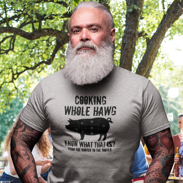 Hela Gris Barbecue Tee (Skapare uppladdad)