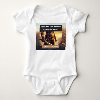 Hela Guds armor - Baby Jersey Bodykostym T Shirt