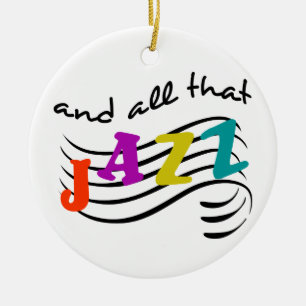 Hela Jazz Julgransprydnad Keramik