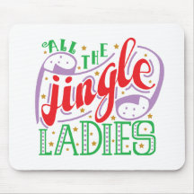 Hela Jingle Dam jul | Mousepad
