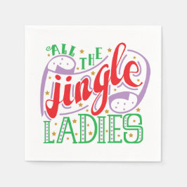 Hela Jingle Dam jul | Napkin Pappersservett