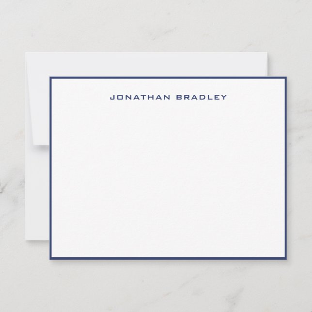 Hela Kap Fullt Namn Anteckningskort (Framsida)