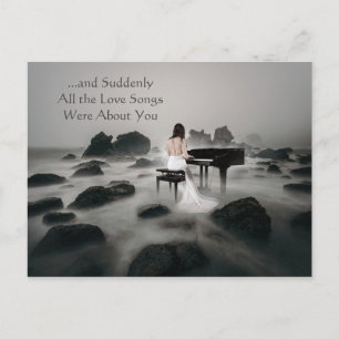 Hela Kärlek Sång handlade om din romerska citat Vykort