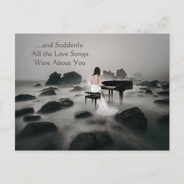 Hela Kärlek Sång handlade om din romerska citat Vykort (Framsida)