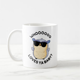 Hela Kärlek Ya Baby Funny Uggla Pun Kaffemugg