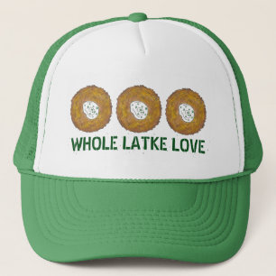 Hela Latke (Lotta) Kärlek Potato Pancakes Hanukkah Keps