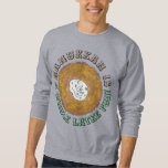 Hela Latke (Lotta) Roligt Ugly Hanukkah Sweater Lång Ärmad Tröja<br><div class="desc">Sötskjortans utformning är en originalmarkör för en latkpotatispatkaka som är täckt med sur kräm, en häl i det judiska cuisineet, med HANUKKAH ÄR EN HELT LATKE-ROLIGT i ett roligt. Idealisk för en ful helgdag sweater party! Denna Hanukkah-spärrkonstruktion finns också på andra produkter. Det finns också många fler utformanden från den...</div>