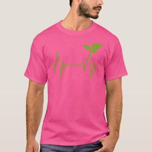 Hela livsmedelsverket baserat Vegan HeartBeat Vege T Shirt