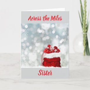 HELA MILERNA TILL "MY SISTER" I CHRISTMAS HELGKORT