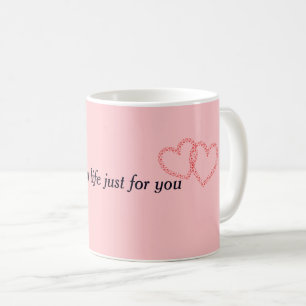 Hela mitt liv bara för dig kaffemugg