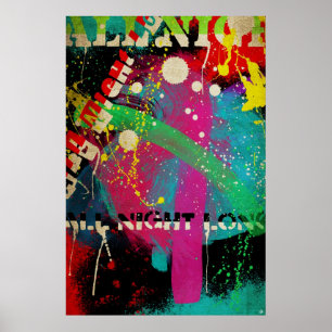 Hela natten lång poster