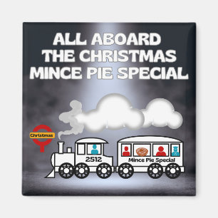 Hela natten på julgruvan Paj Speciell Magnet