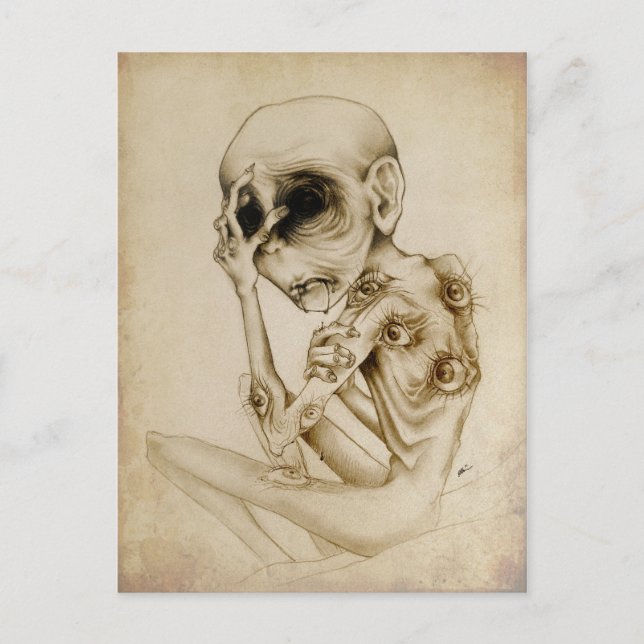 Hela Ögonen på mig Vykort (Framsida)