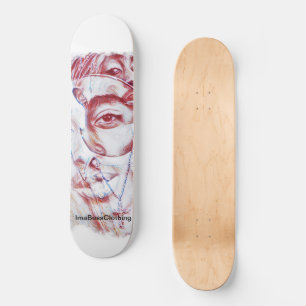 Hela Ögonen på min skateboard