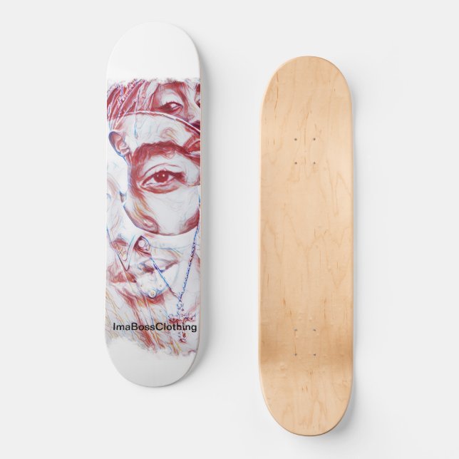 Hela Ögonen på min skateboard (Framsida)