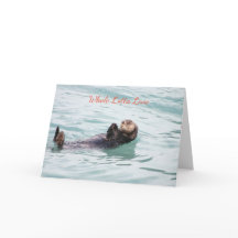 Hela O'tta Kärlek flyter bättre julkort