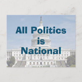 Hela Politik är nationellt 2024 Vykort