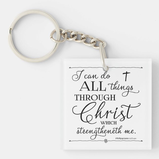 Hela Sak genom Kristus - Filippinerna 4:13 (Framsidan)