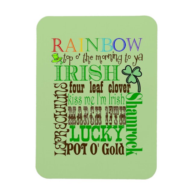 Hela Sak Irish Magnet (Vertikal)