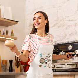 Hela staden Kärlek Apron Förkläde