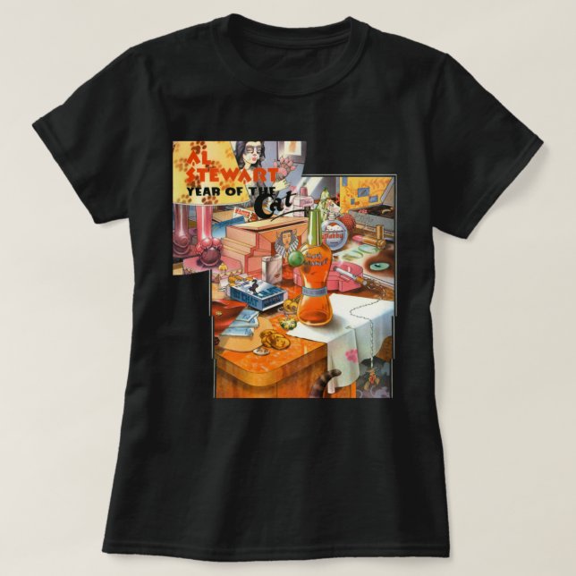 Hela startrisåret för Cat Classic T Shirt (Design framsida)