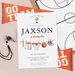 Hela stjärnans första födelsedag   Basketboll Cham Inbjudningar