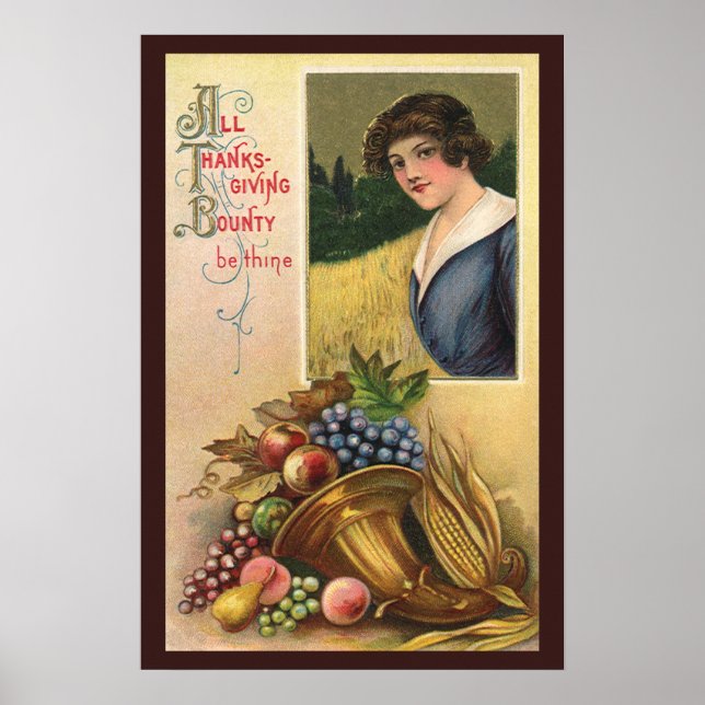 Hela Thanksgivingen måste vara tunn Poster (Framsidan)
