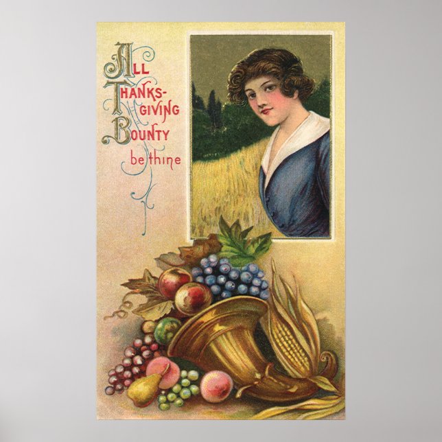 Hela Thanksgivingen måste vara tunn Poster (Framsidan)