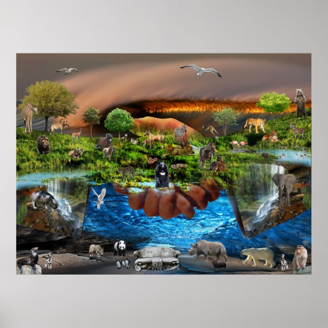 Hela världen i Händer Poster (Framsidan)