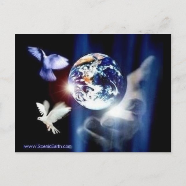 Hela världen i hans Händer-kort Vykort (Framsida)