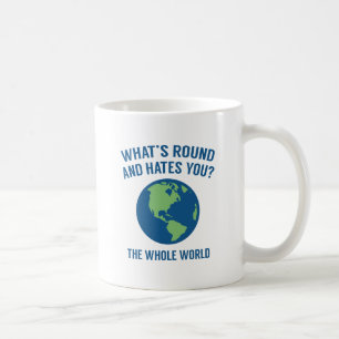 Hela världen kaffemugg