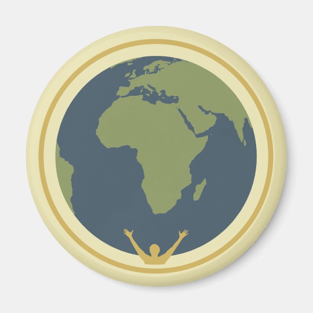 Hela världen magnet (Framsidan)