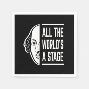 Hela världens TEEpiska Shakespeare-citat Pappersservett