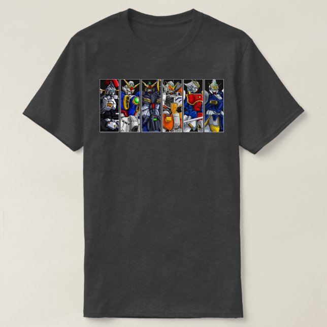 Hela Vinge Zero Gundam T Shirt (Design framsida)