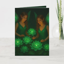 Helande budskap Tillväxt Förnyelse och Lugn Kort