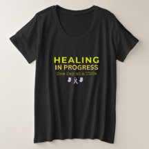 Helande pågår T-shirt – minimalistisk inspiration