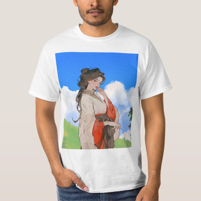 helärmad t-shirt (Framsida)