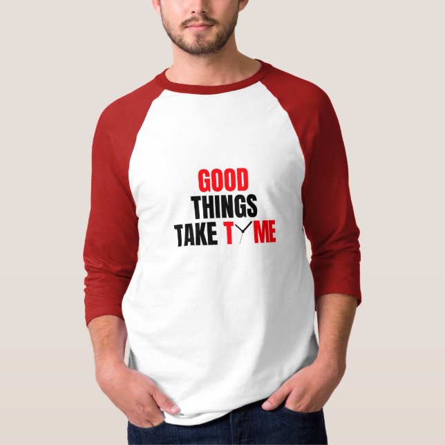 helärmad T-shirt med vacker design  (Framsida)