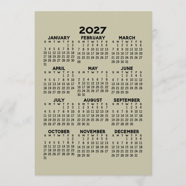 Helårskalender - MCM-mönster på baksidan Program (Framsida)