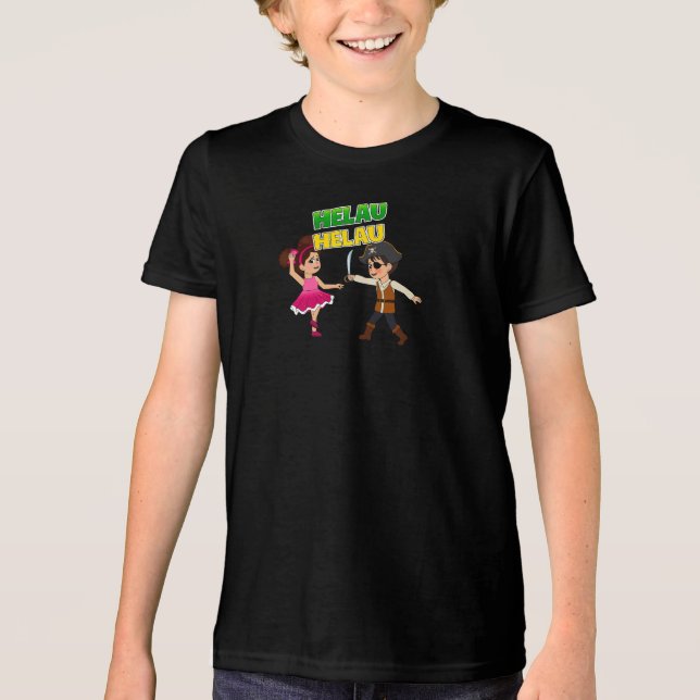 Helau, helau, wir feiern Fasching heute T Shirt (Framsida)