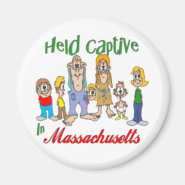 Held Captive i Massachusetts Magnet (Framsidan)