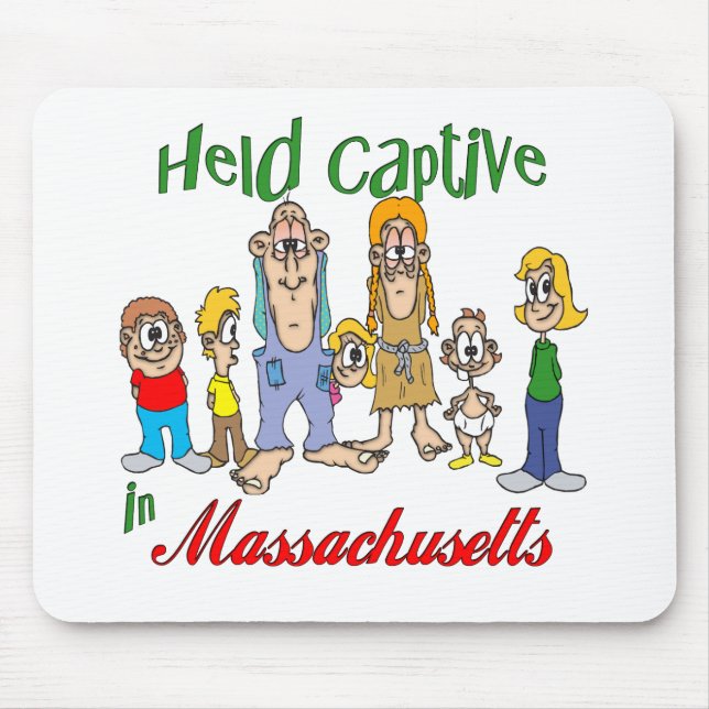 Held Captive i Massachusetts Musmatta (Framsidan)