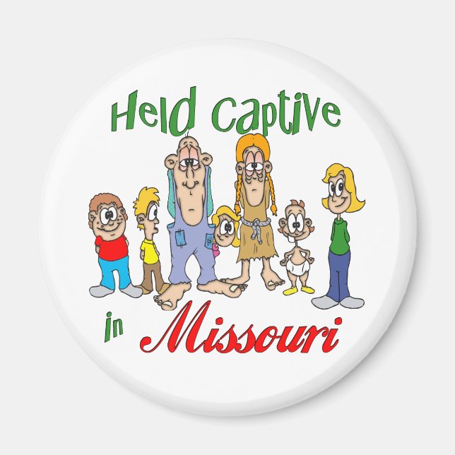 Held Captive i Missouri Magnet (Framsidan)