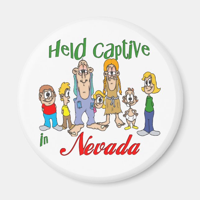 Held Captive i Nevada Magnet (Framsidan)