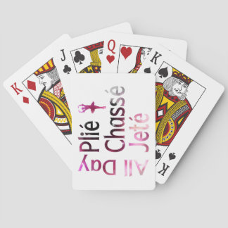 Heldags Plie, Chasse, Jete ~ Balettdesign Casinokort