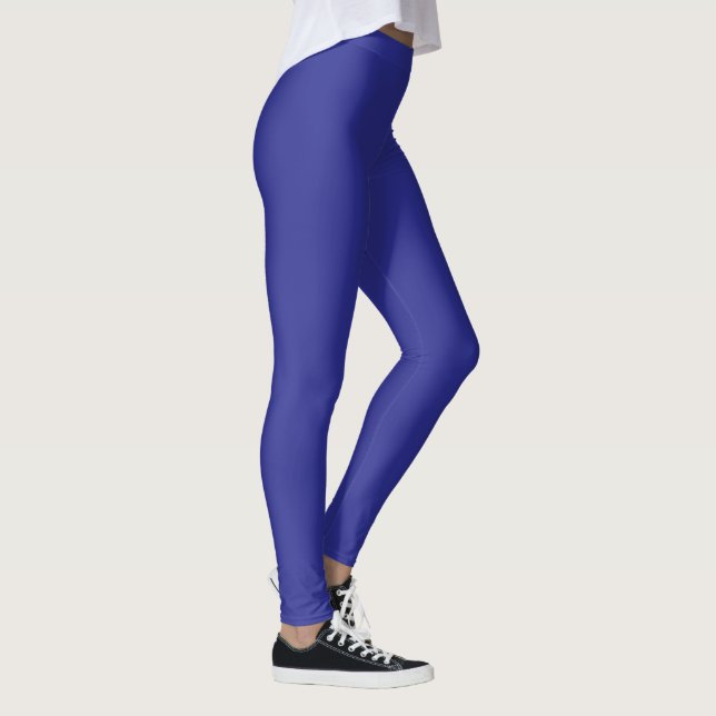 Heldig dunkelblå bakgrund med en jämn leggings (Höger)