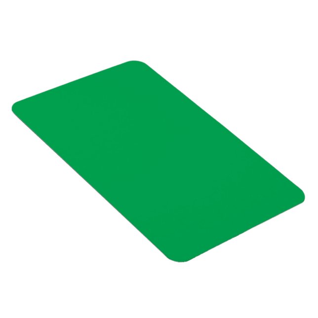 Heldig grön bakgrund  magnet (Högersidan)