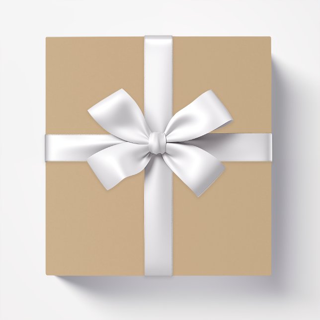 Heldragen mörk beige presentpapper (Skapare uppladdad)