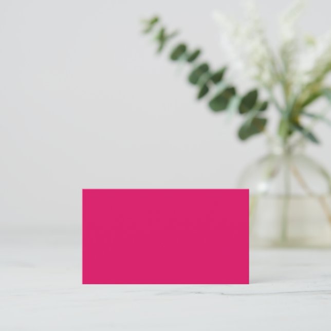 Heldragen mörk i färg, klar rosa placeringskort (Stående Fram)