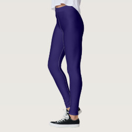 Heldunkel blå texturerad bakgrund leggings